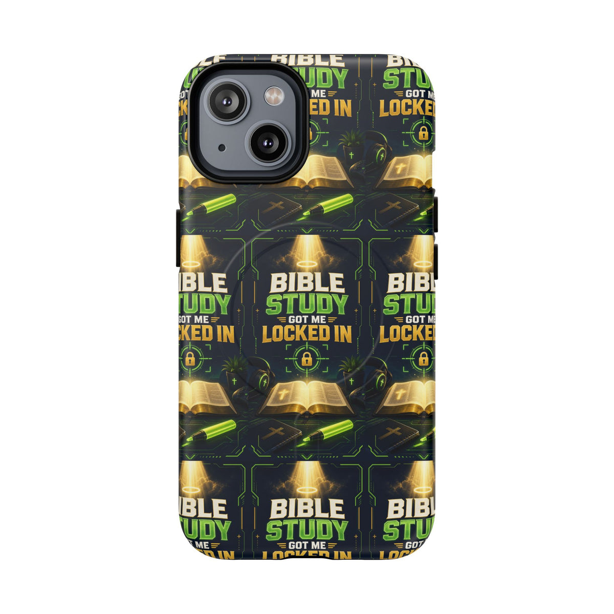 Bible Study Got Me Locked In Magsafe Phone Case