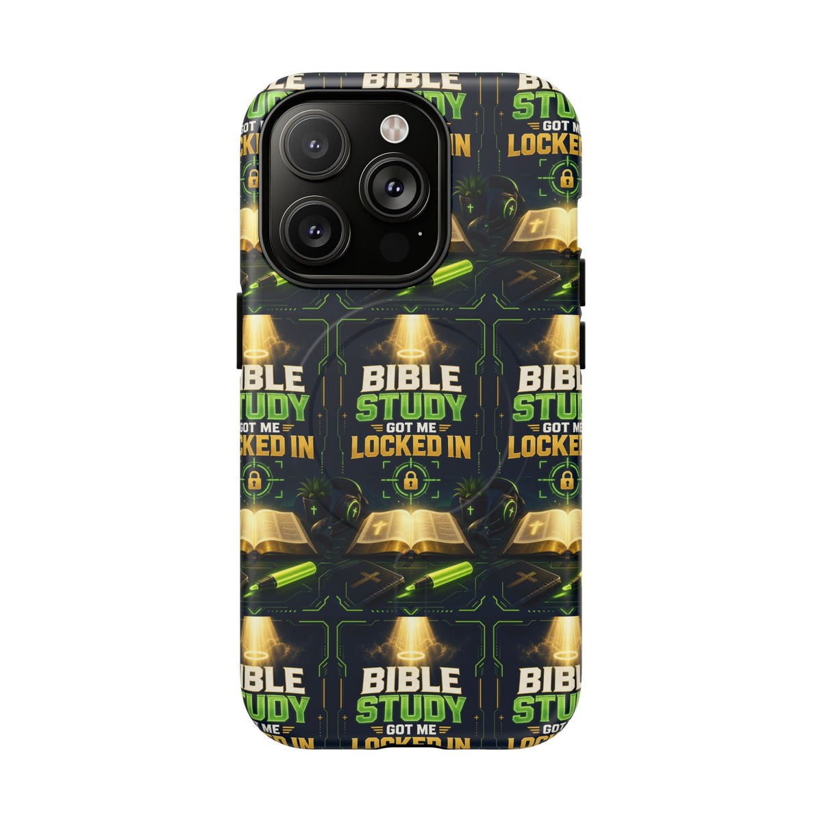 Bible Study Got Me Locked In Magsafe Phone Case