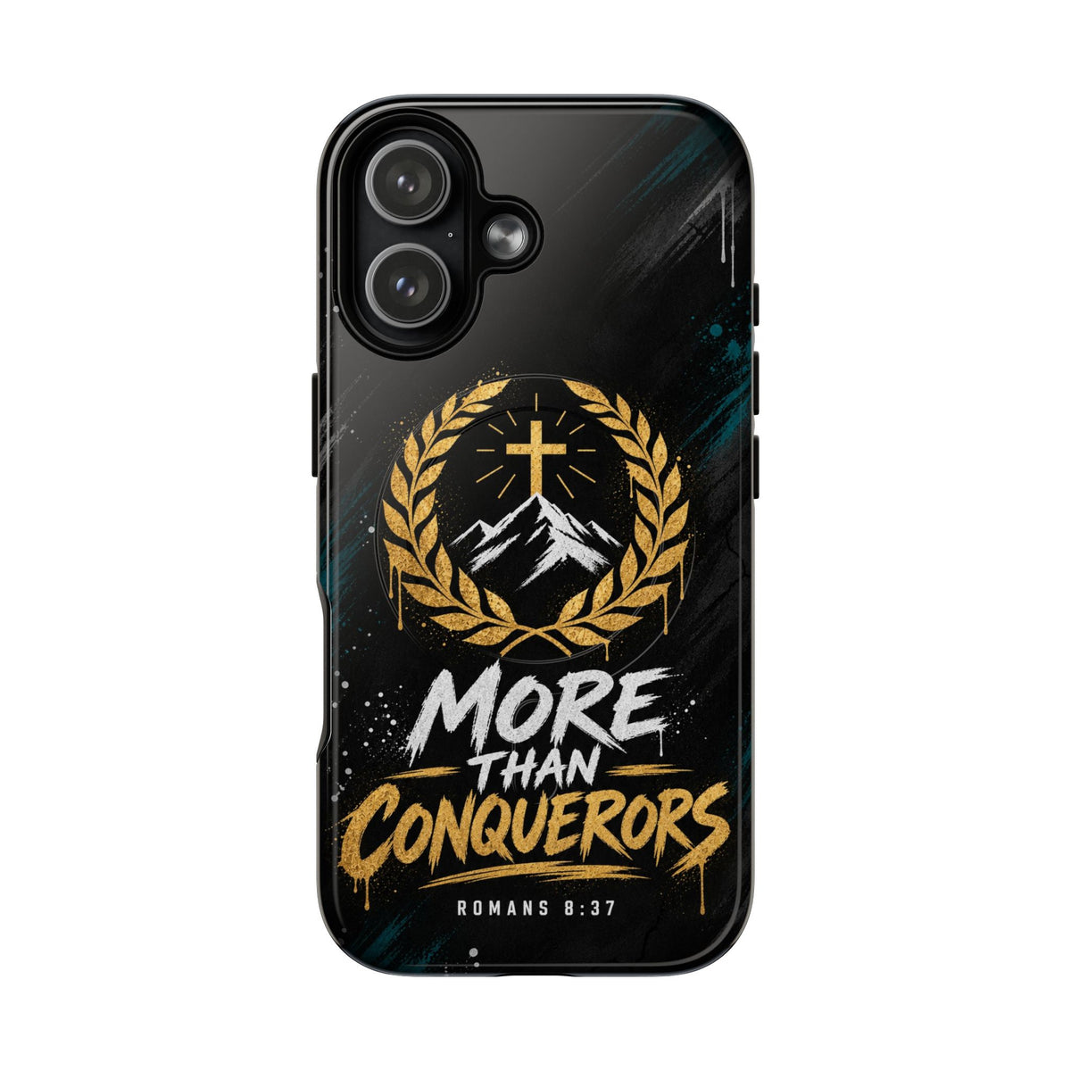 More Than Conquerors Phone Case