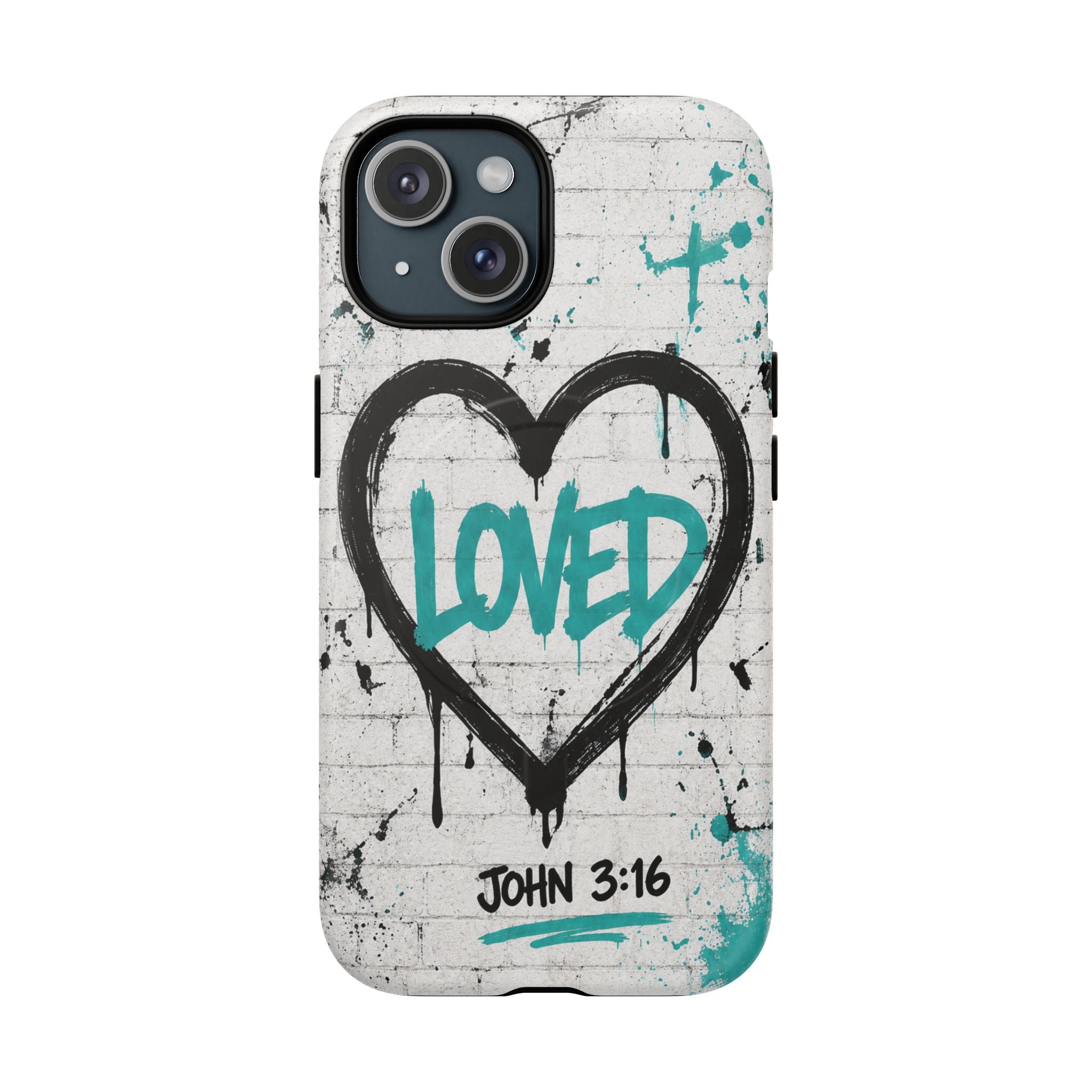 Loved John 3:16 Christian Tough Magnetic Phone Case