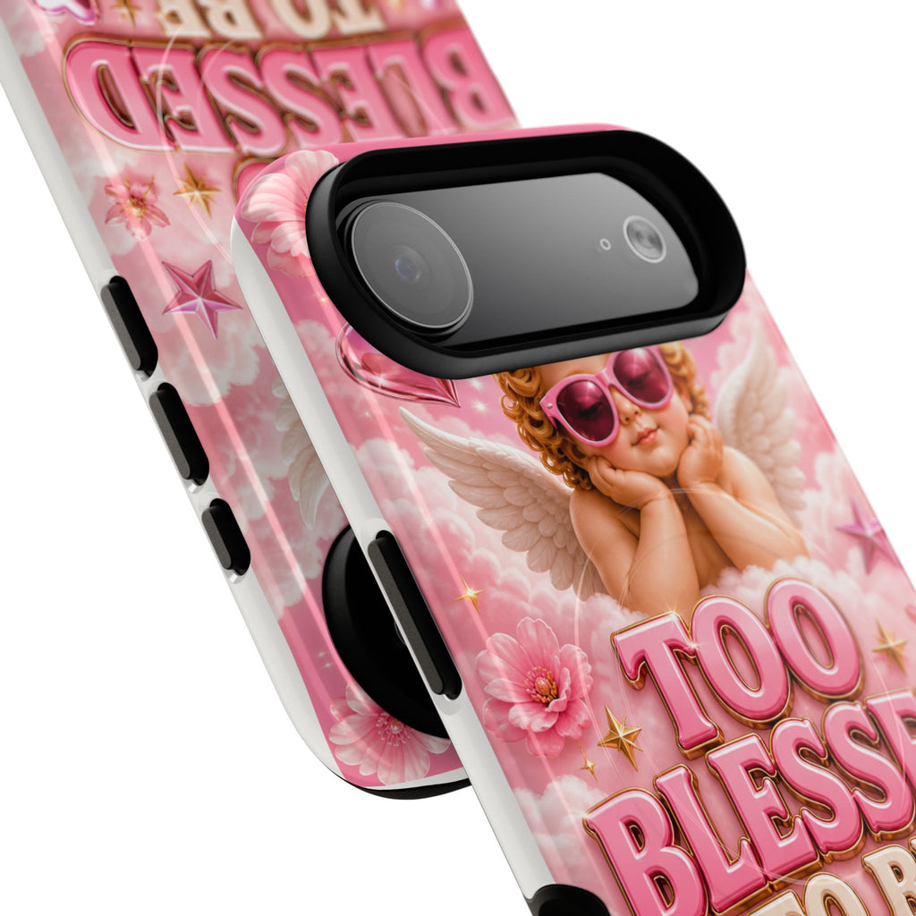 Too Blessed To Be Pressed MagSafe Tough Phone Case
