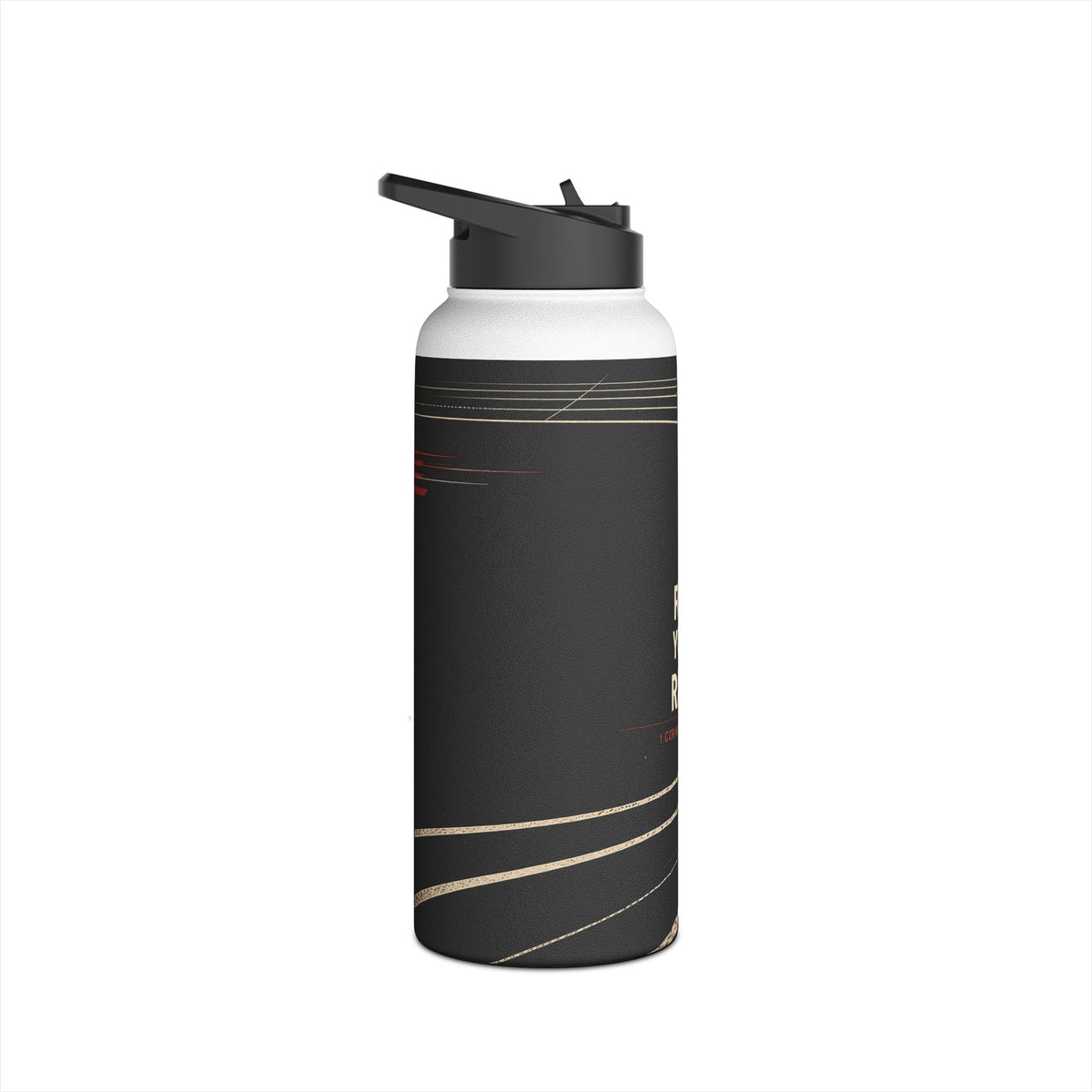 Run Your Race Stainless Steel Water Bottle