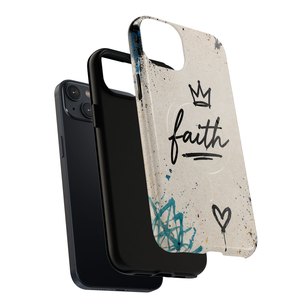 Faith & Love Christian Tough Magnetic Phone Case