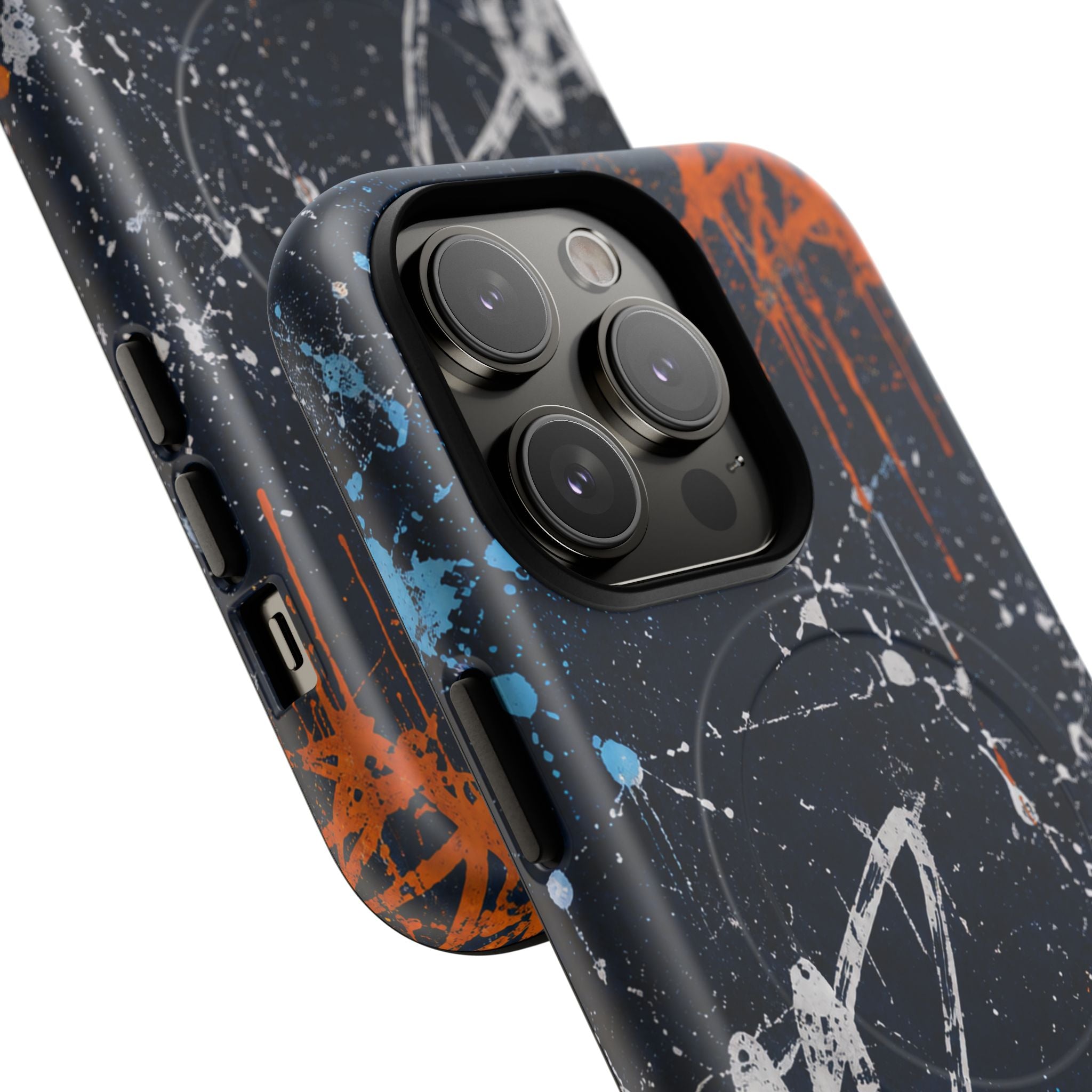 Midnight Praise Abstract Graffiti Tough Magnetic Phone Case