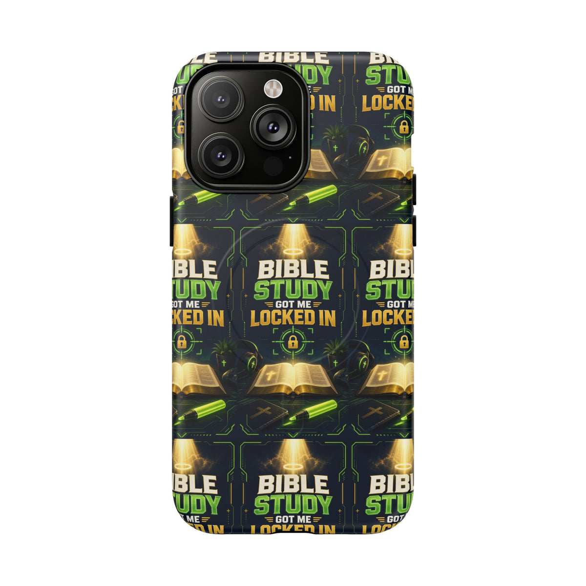 Bible Study Got Me Locked In Magsafe Phone Case