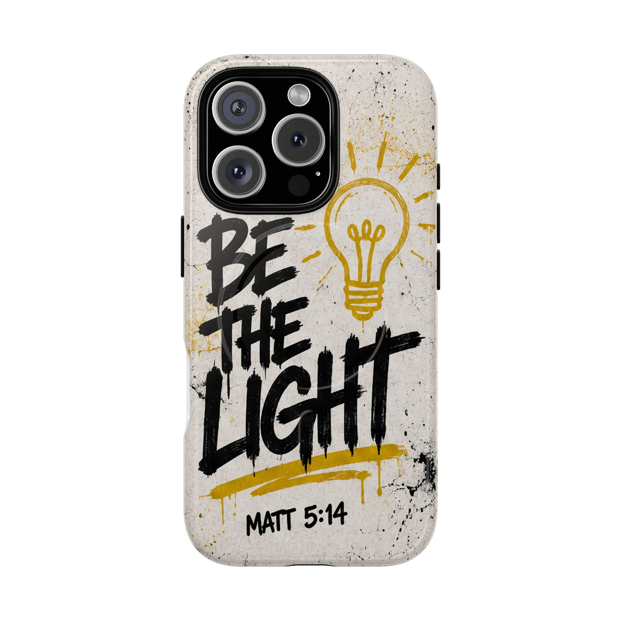 Be The Light Matthew 5 14 Phone Case