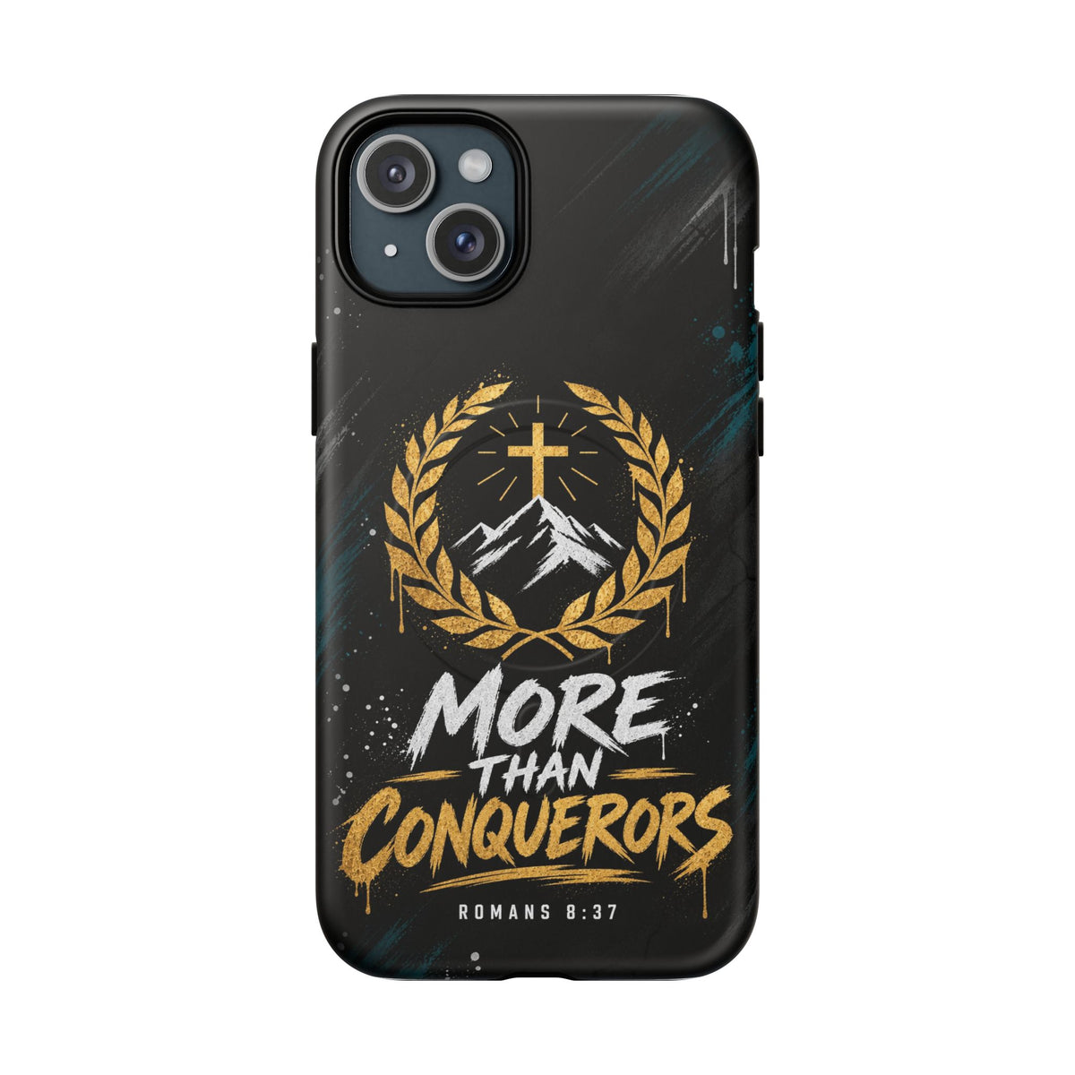 More Than Conquerors Phone Case
