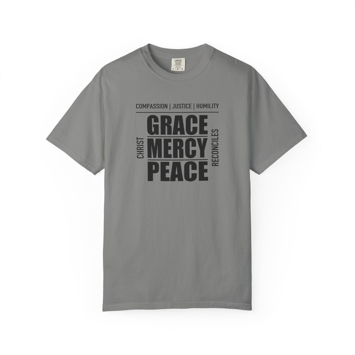 Grace Mercy Peace | Christian Tee