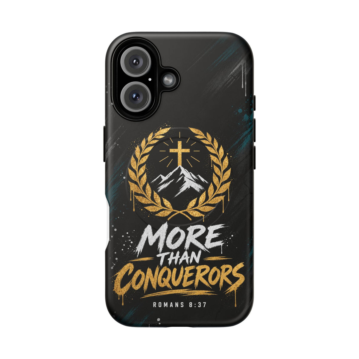 More Than Conquerors Phone Case