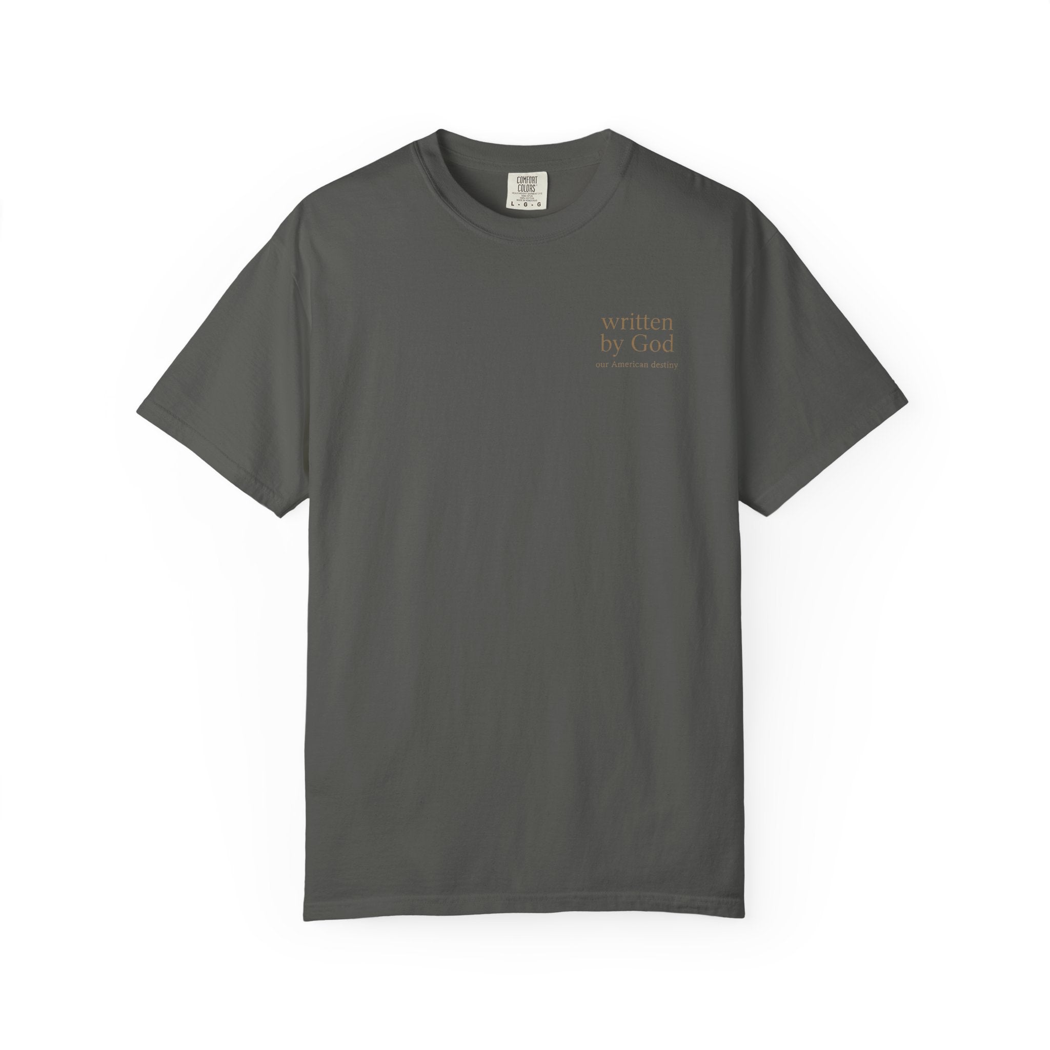 Written By God Shirt, Christian Patriotic Tee, Faith Based American Destiny Shirt, Psalm 33 12 Tee, Christian America Graphic Tee