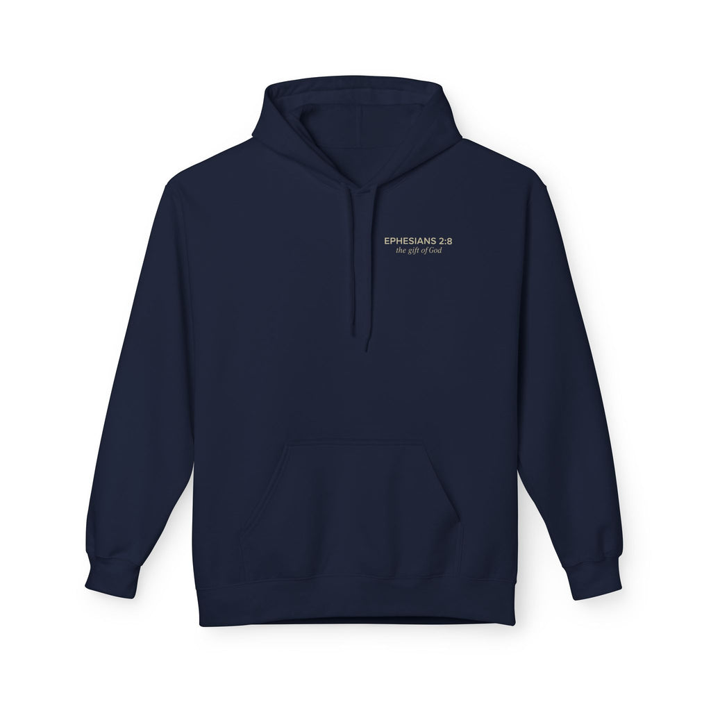 Saved by Grace Hoodie, Eternal Life Christian Pullover, Scripture Sweatshirt