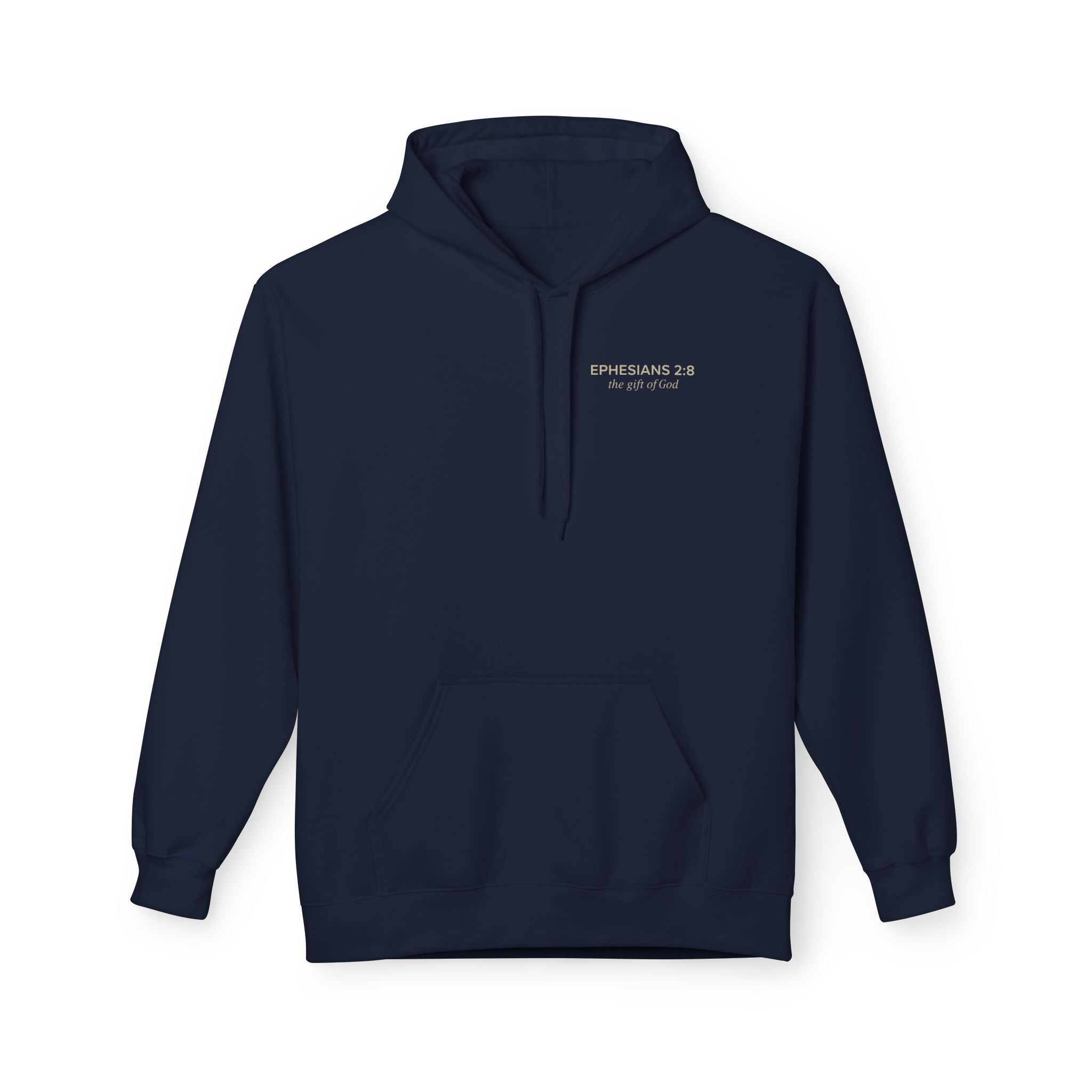 Saved by Grace Hoodie, Eternal Life Christian Pullover, Scripture Sweatshirt