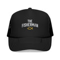 The Fisherman embroidered trucker hat | Fishing Christian Ichthys symbol