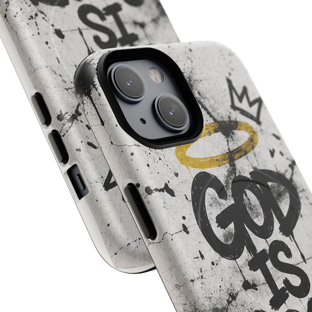 God Is Good Christian Graffiti Tough Magnetic Phone Case