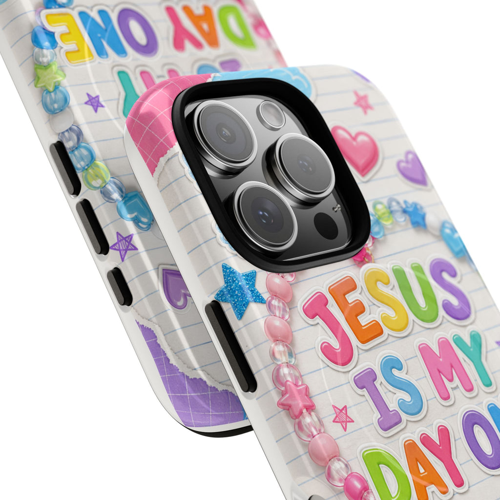 Jesus Is My Day One MagSafe Tough Phone Case