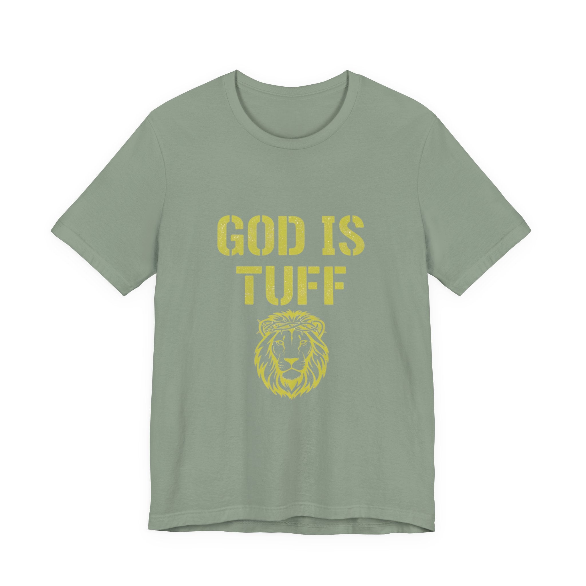 God Is Tuff- Faith-Inspired Unisex Tee, Motivational Shirt, Christian Apparel, Inspirational Gift, Scripture Tee