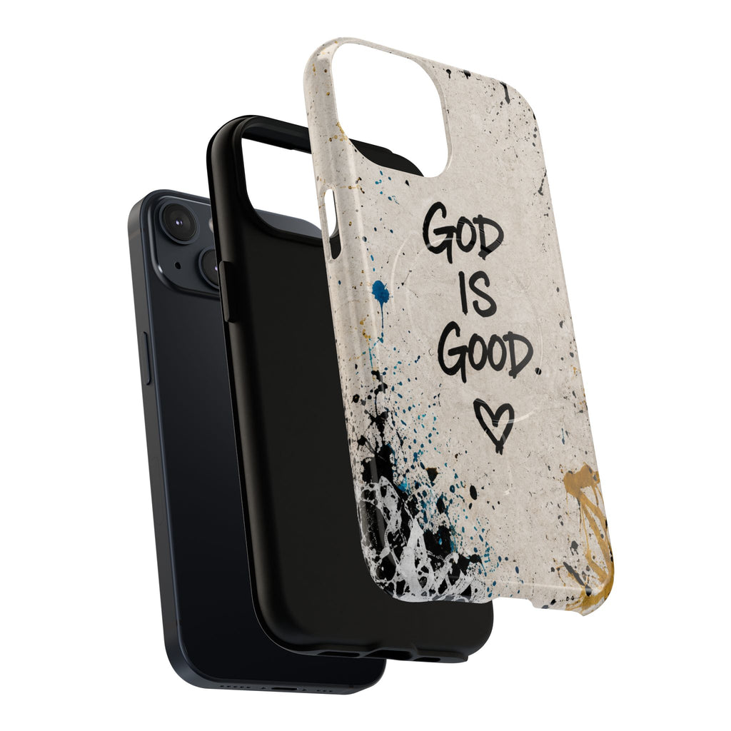 God Is Good Minimal Graffiti Tough Magnetic Phone Case
