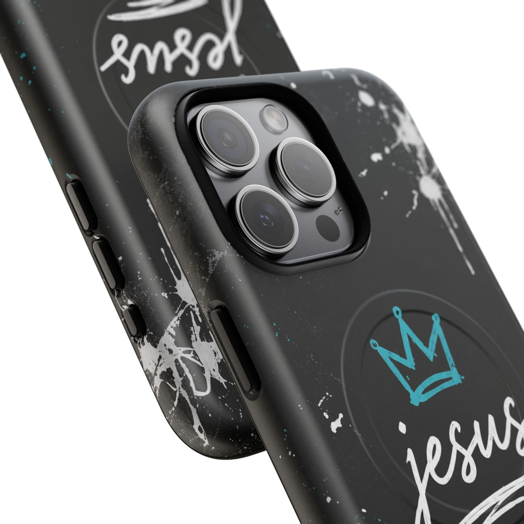 Jesus Above All Christian Tough Magnetic Phone Case