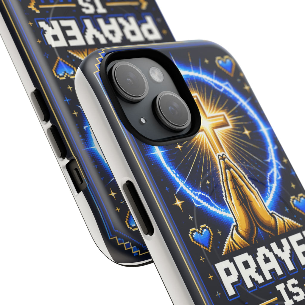 Prayer Is Lowkey OP MagSafe Tough Phone Case