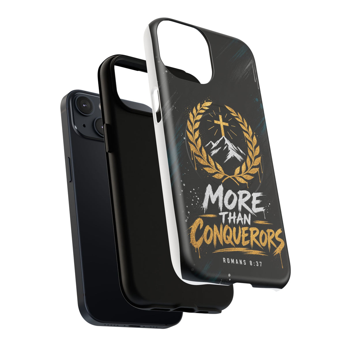 More Than Conquerors Tough Magnetic Phone Case
