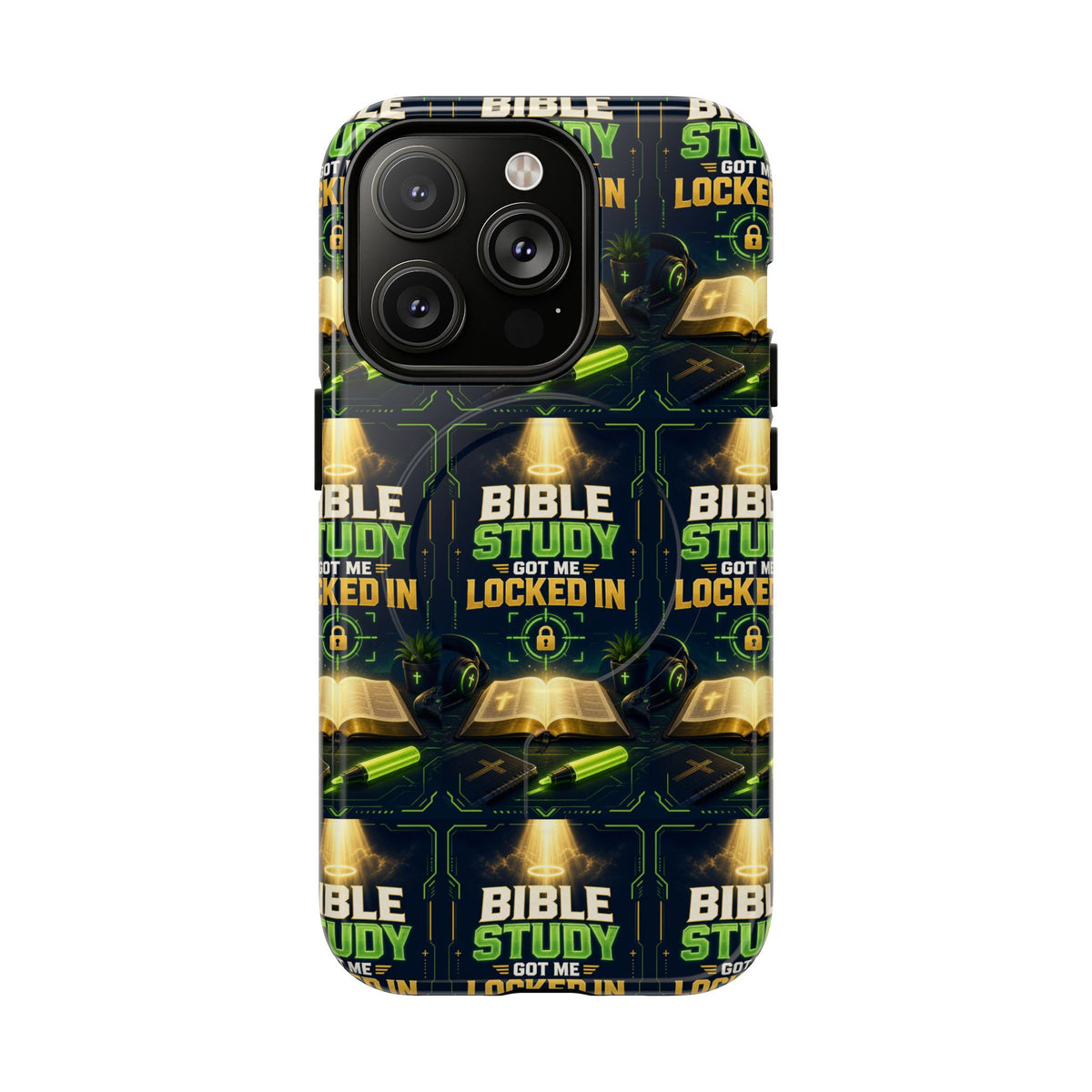 Bible Study Got Me Locked In Magsafe Phone Case