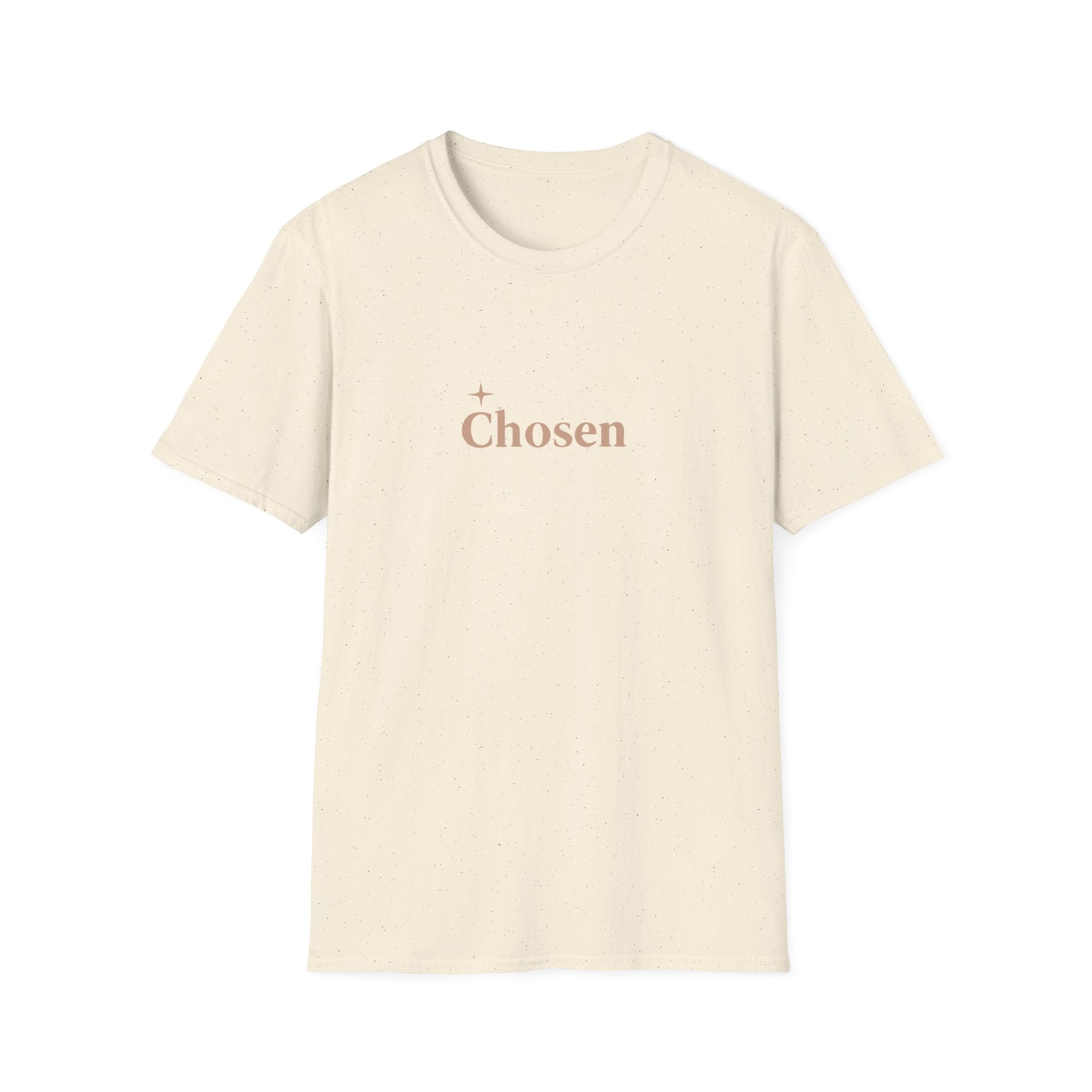 Chosen. Christian T-Shirt | Faith Apparel | Minimalist Bible Verse Tee | Chosen by God Shirt | Christian Gift for Women & Men