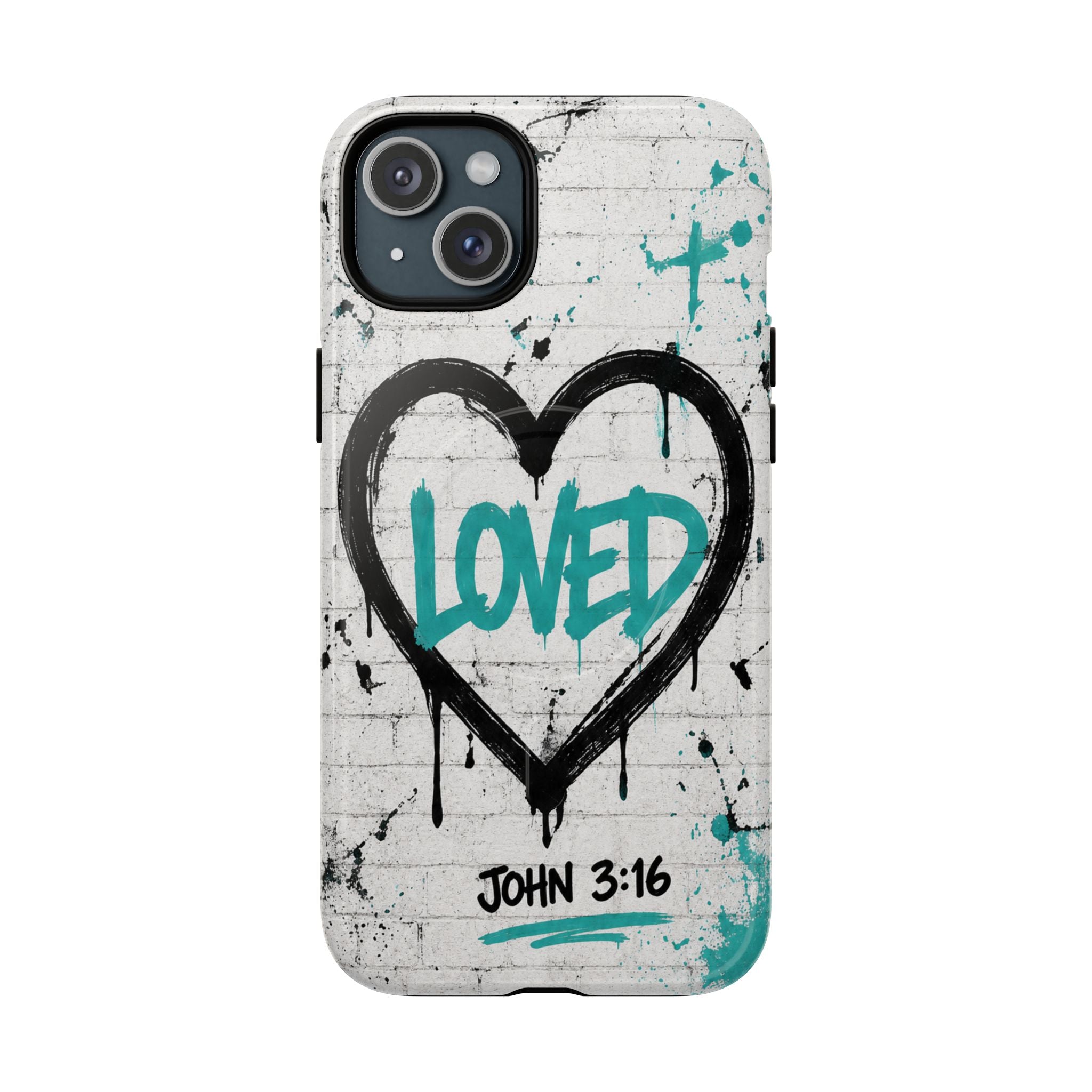 Loved John 3:16 Christian Tough Magnetic Phone Case