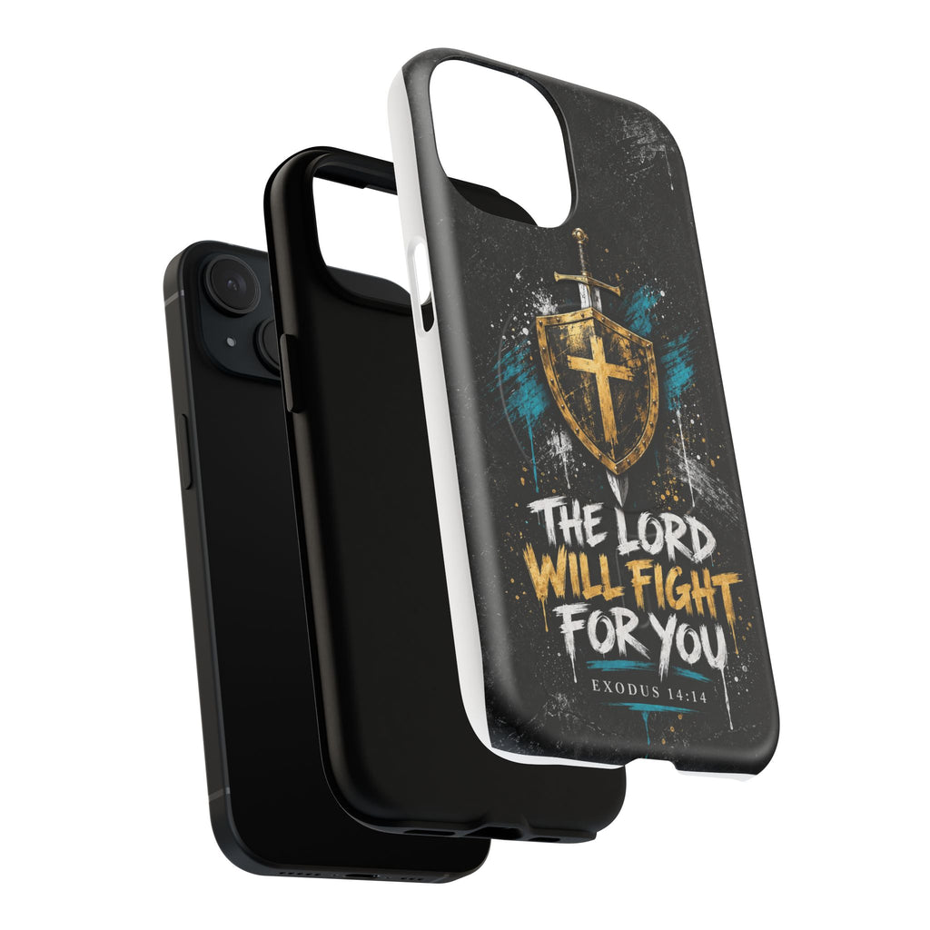 The Lord Will Fight for You Tough Magnetic Phone Case