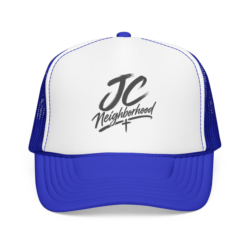 JC Neighborhood Foam Trucker Hat, Christian Streetwear Cap