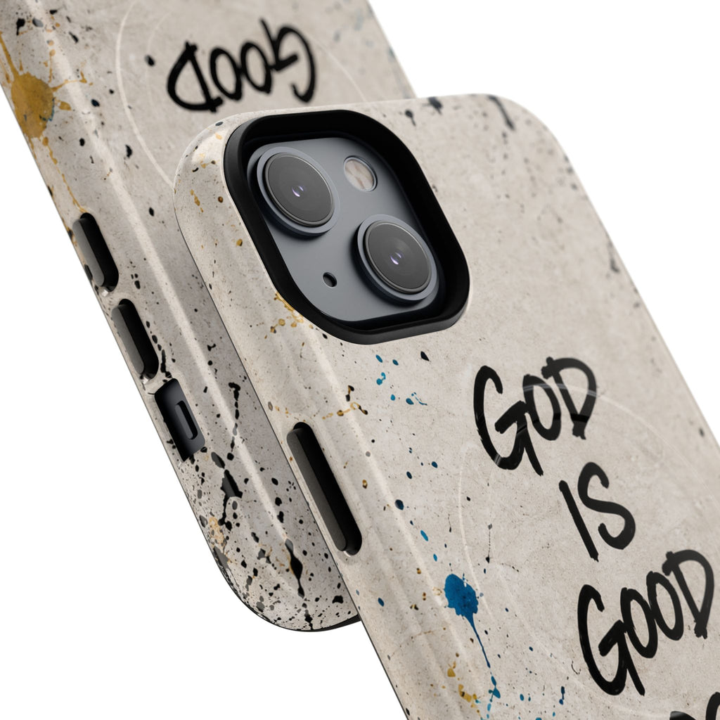 God Is Good Minimal Graffiti Tough Magnetic Phone Case