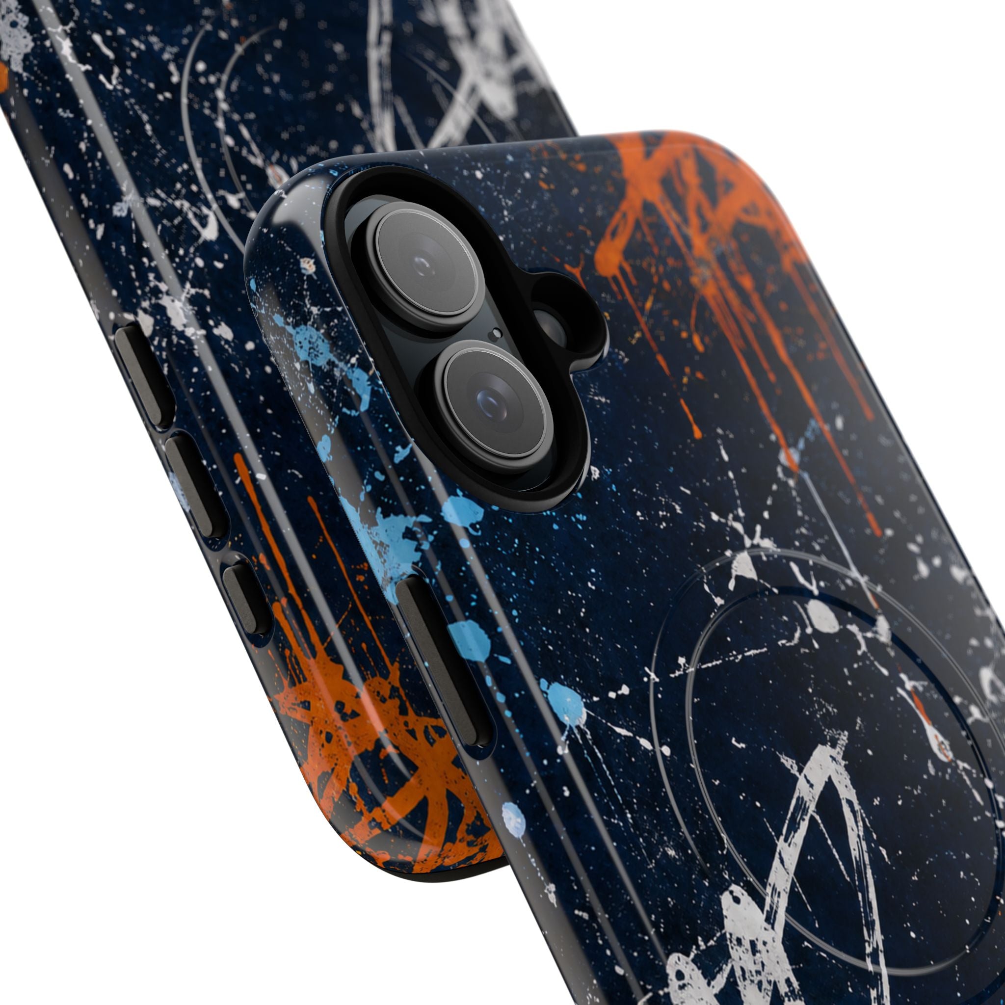 Midnight Praise Abstract Graffiti Tough Magnetic Phone Case
