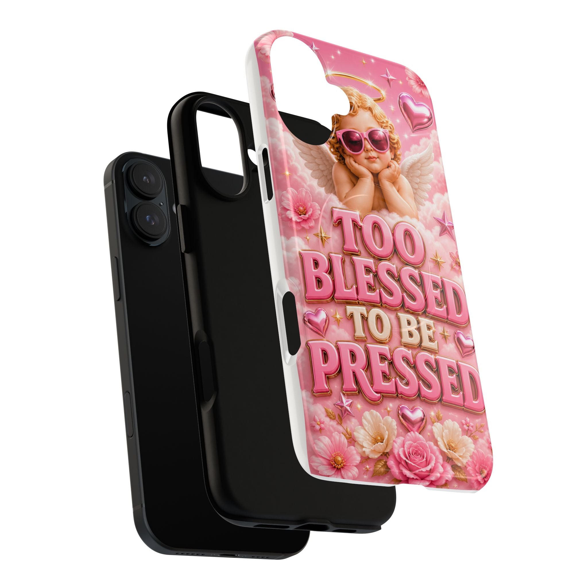 Too Blessed To Be Pressed MagSafe Tough Phone Case