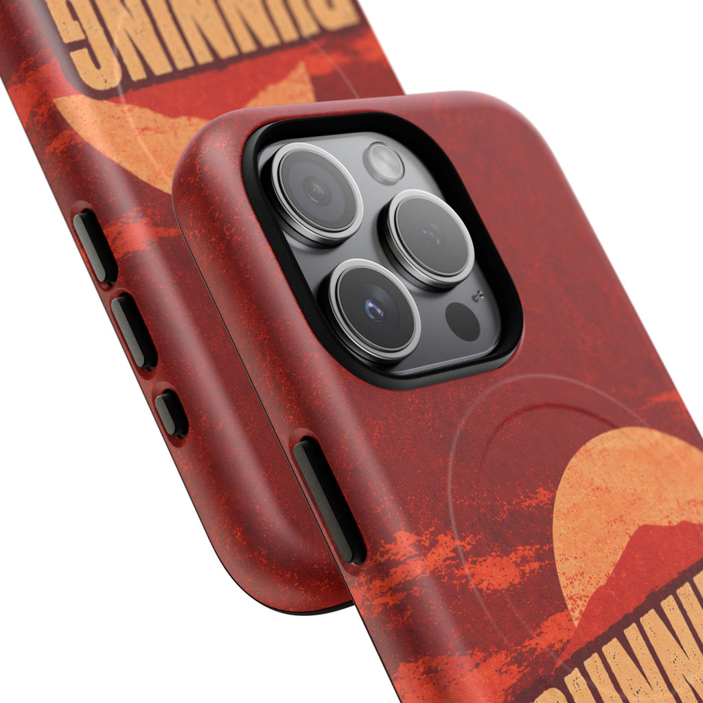 Running on Grace Christian Tough Magnetic Phone Case