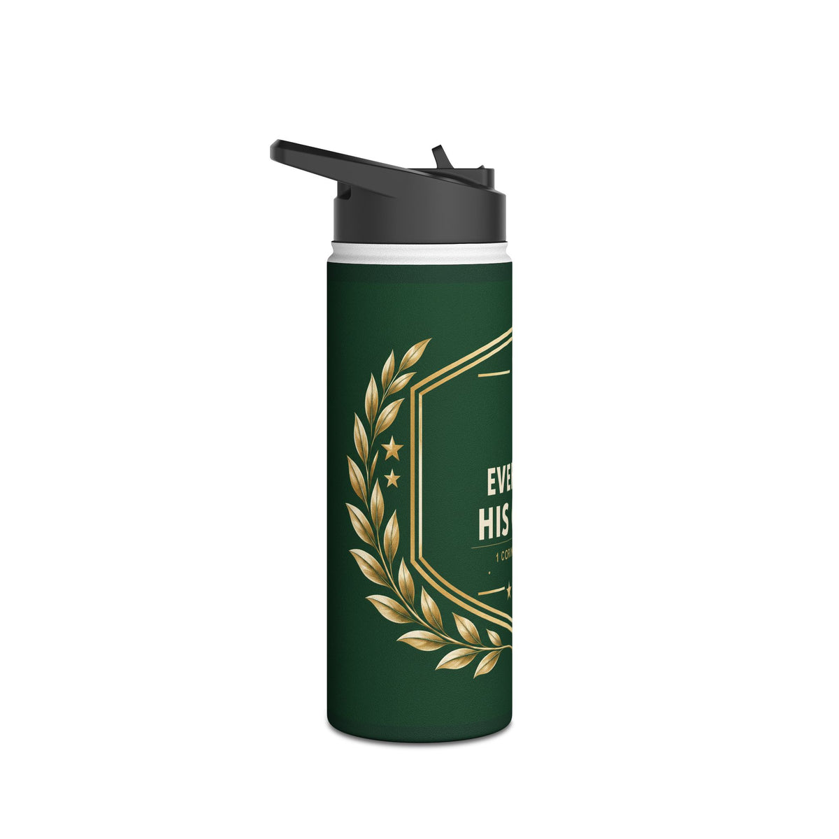 Every Rep, His Glory Stainless Steel Water Bottle