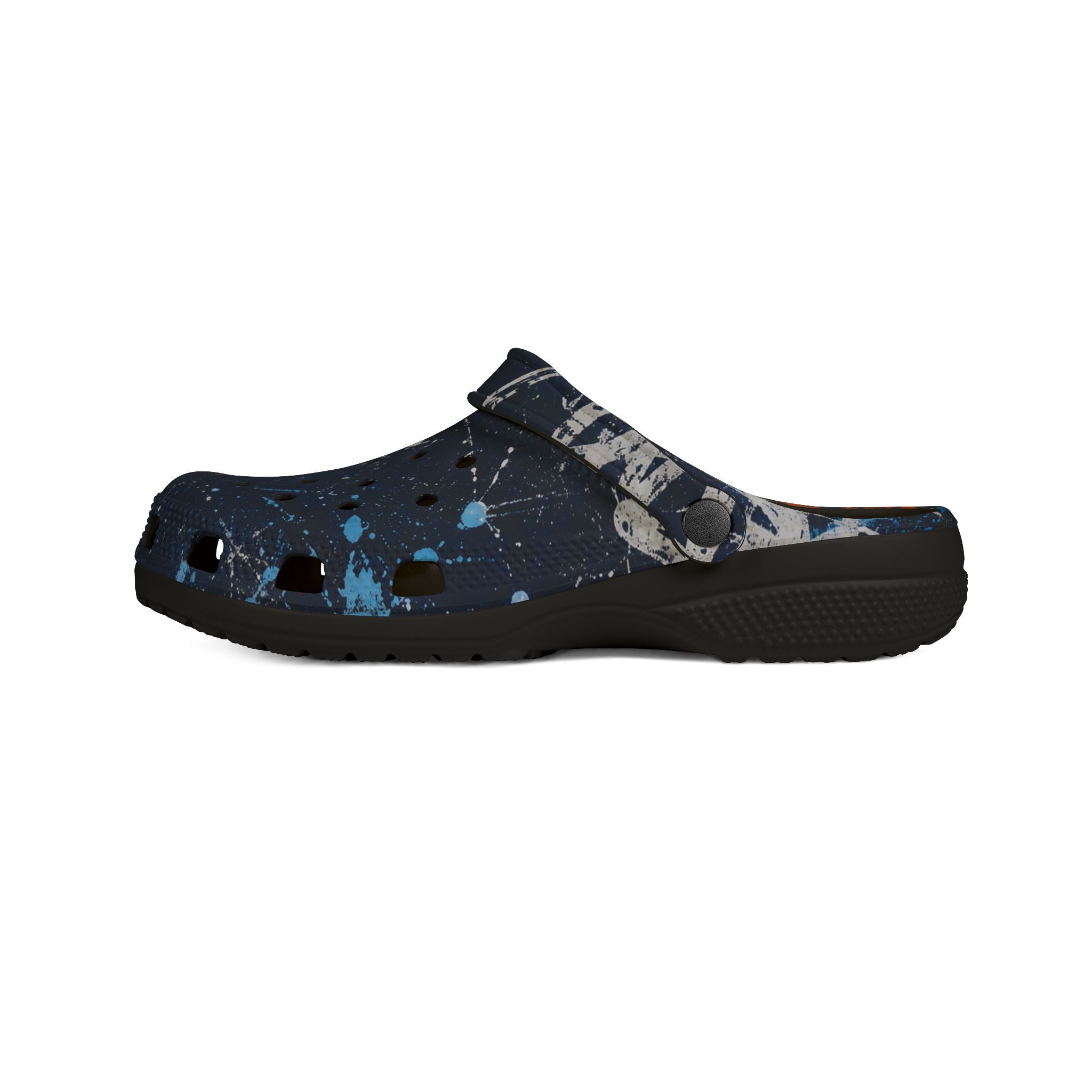 Midnight Praise EVA Foam Clogs (AOP)