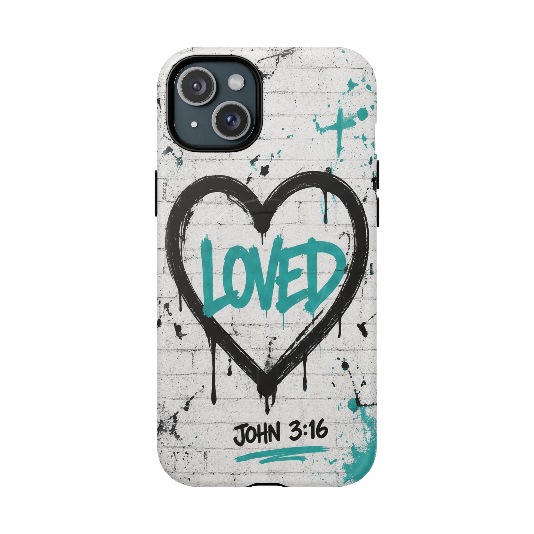 Loved John 3:16 Christian Tough Magnetic Phone Case