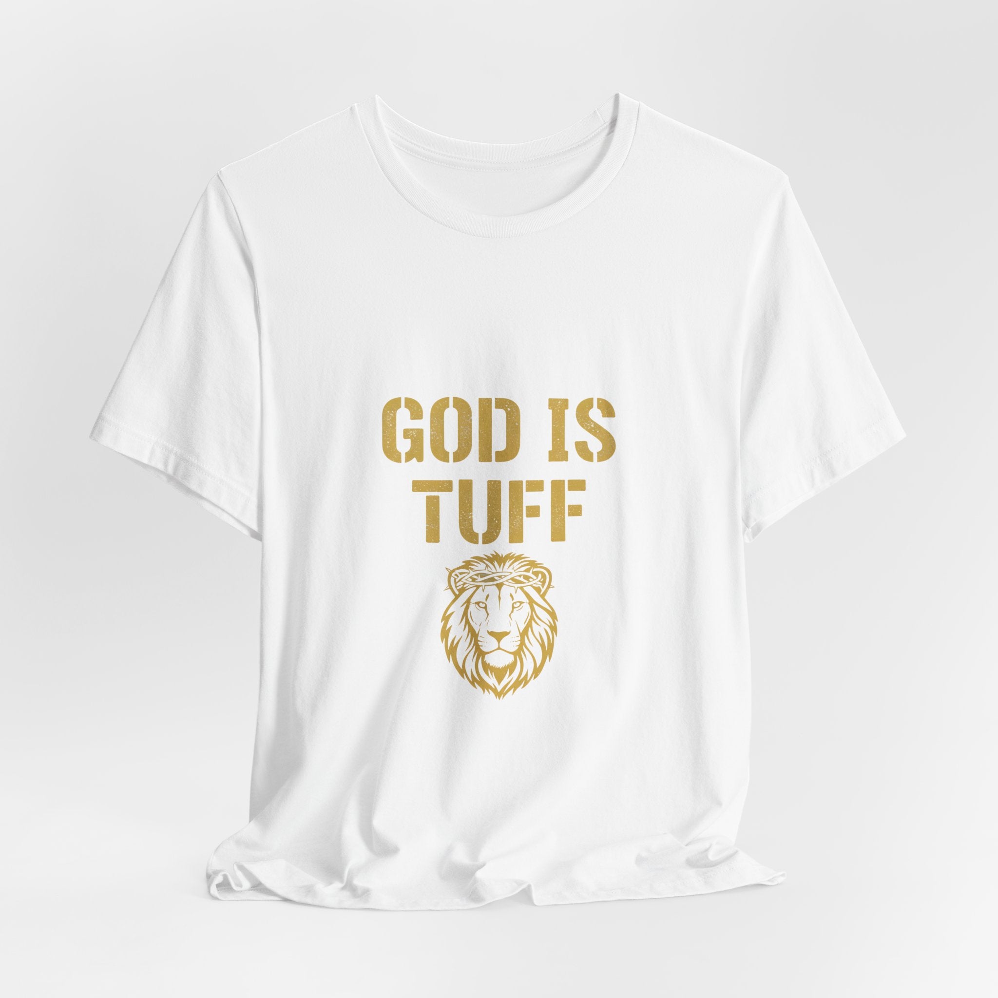 God Is Tuff Unisex Tee, Inspirational Shirt, Christian Apparel, Motivational Top, Bible Verse Tee, Faith-Based Fashion
