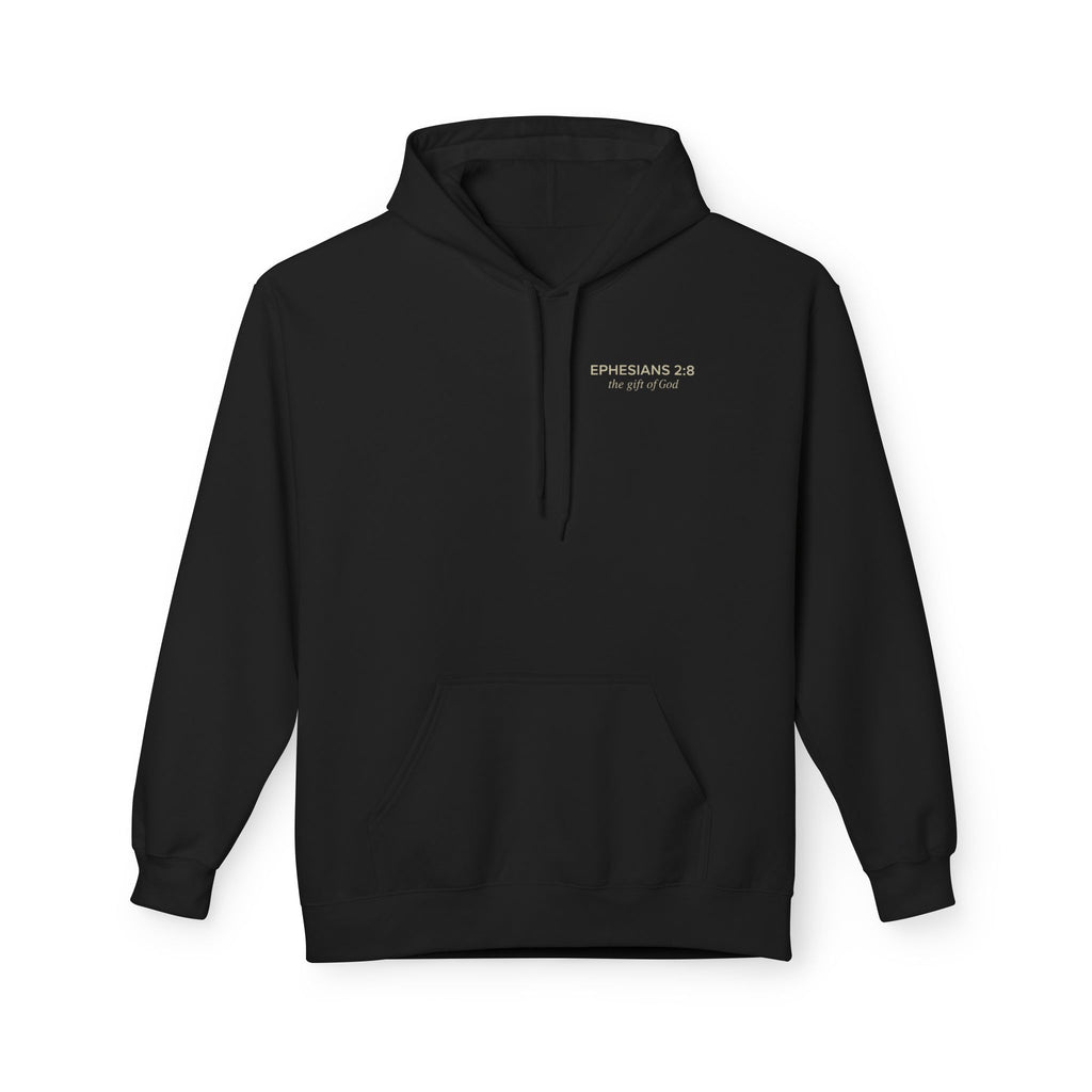 Saved by Grace Hoodie, Eternal Life Christian Pullover, Scripture Sweatshirt