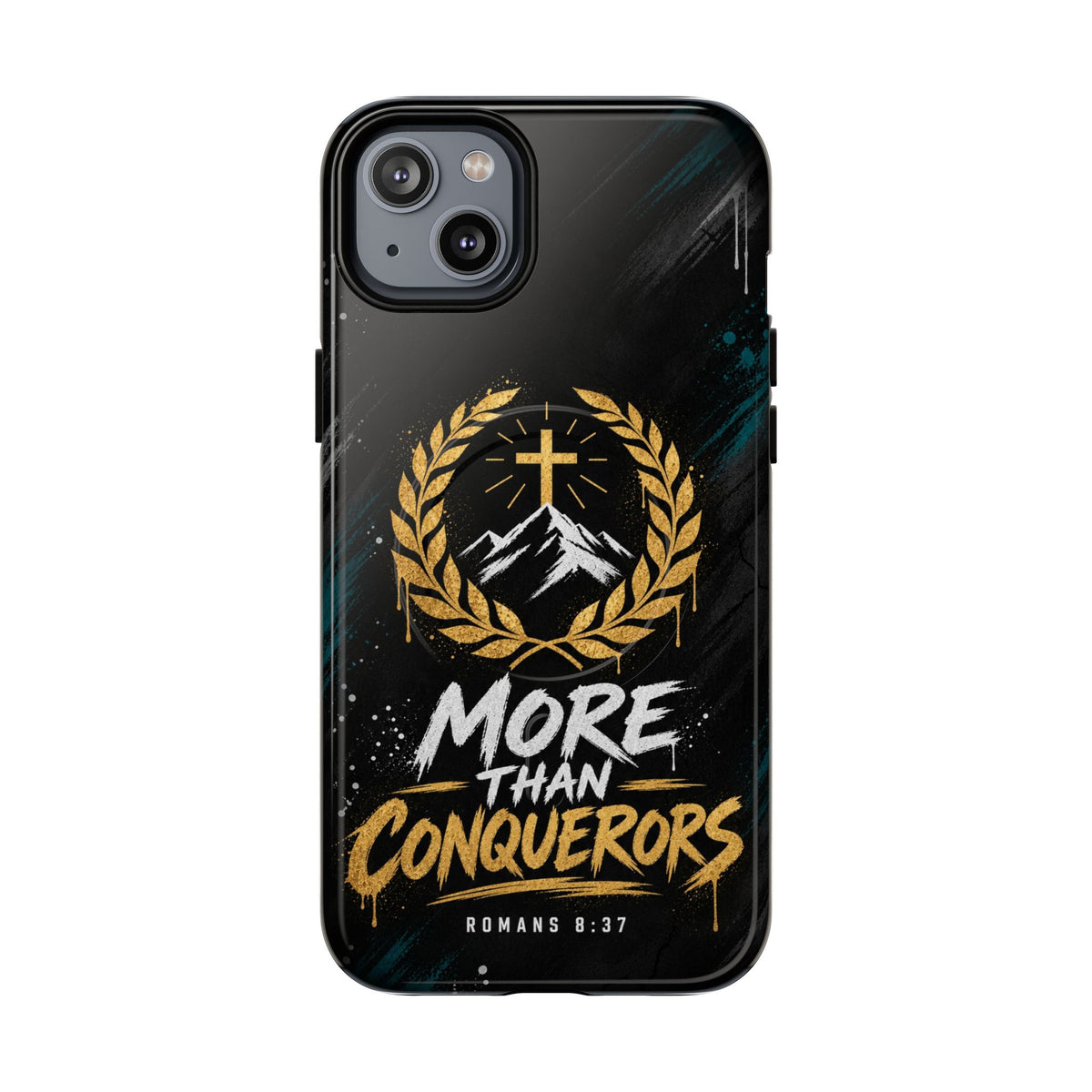 More Than Conquerors Phone Case