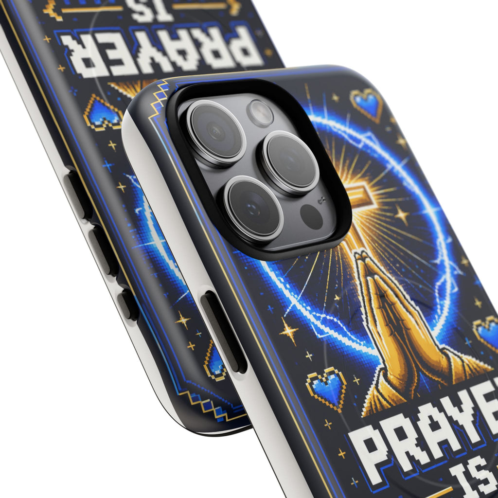 Prayer Is Lowkey OP MagSafe Tough Phone Case