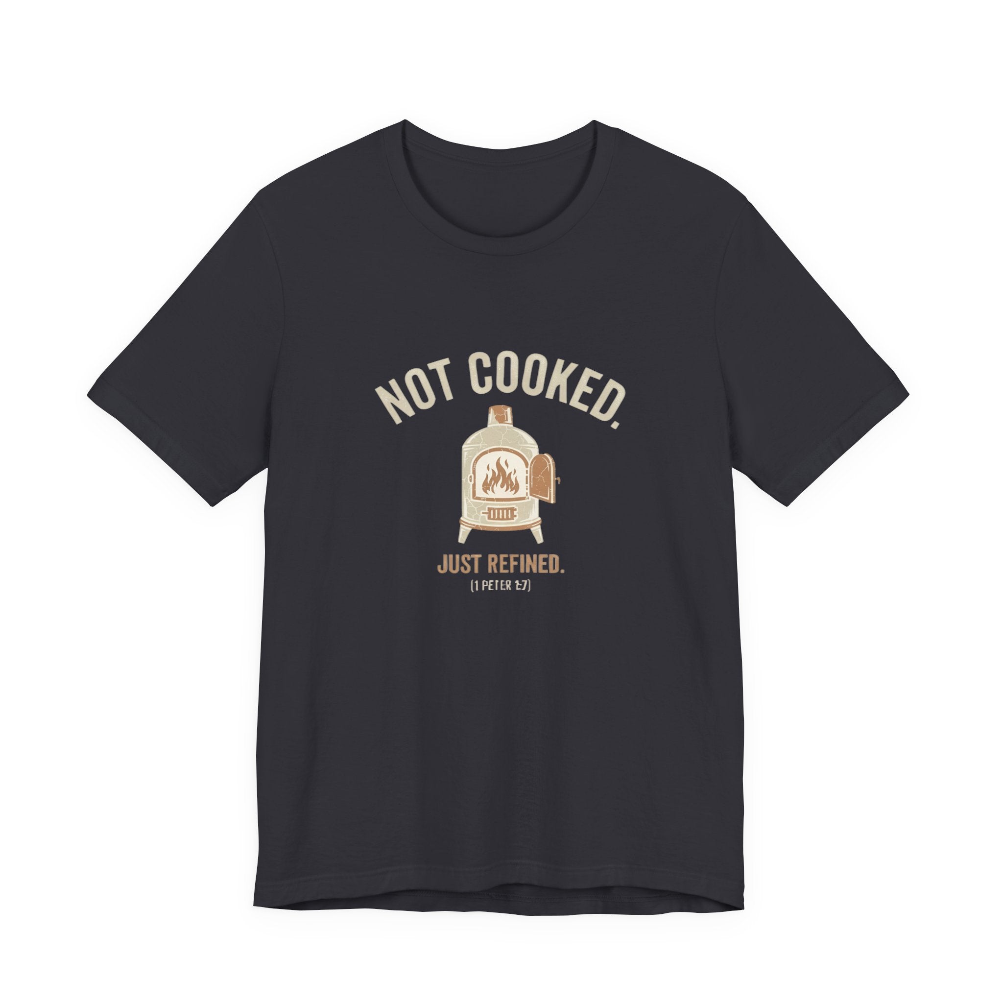 Not Cooked Just Refined Shirt, Ceramic Kiln Pottery Tee, Funny Resin Artist Gift, Vintage Style Graphic T Shirt, Unisex
