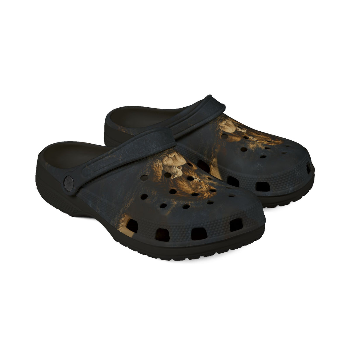 Lion & Lamb | Revelation 5:5–6 Christian EVA Foam Clogs