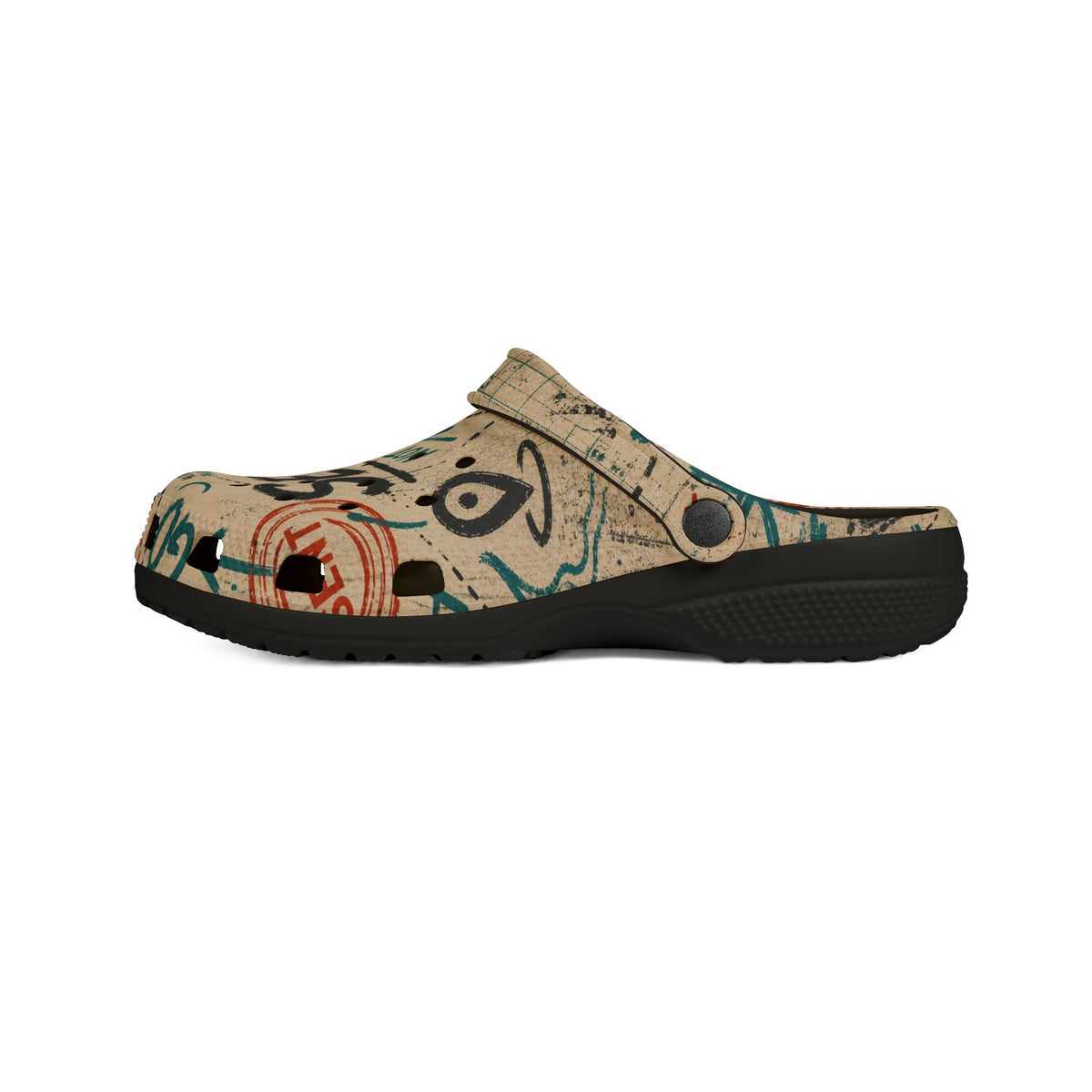 Sent Not Stuck EVA Foam Clogs (AOP)