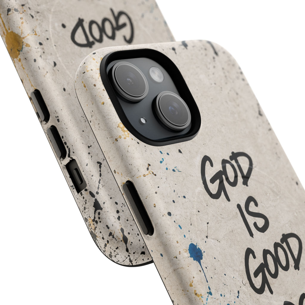 God Is Good Minimal Graffiti Tough Magnetic Phone Case