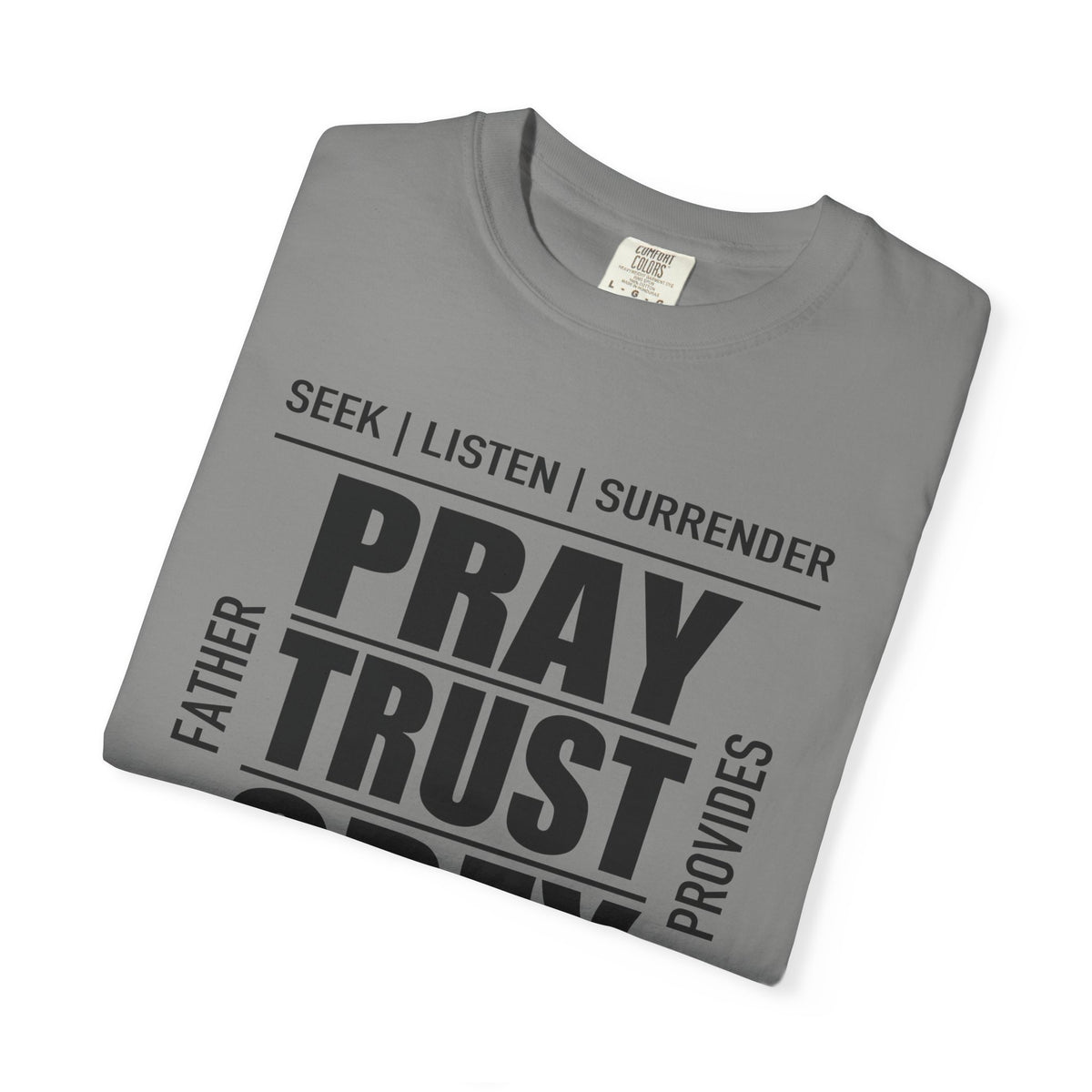 Pray Trust Obey | Christian Tee