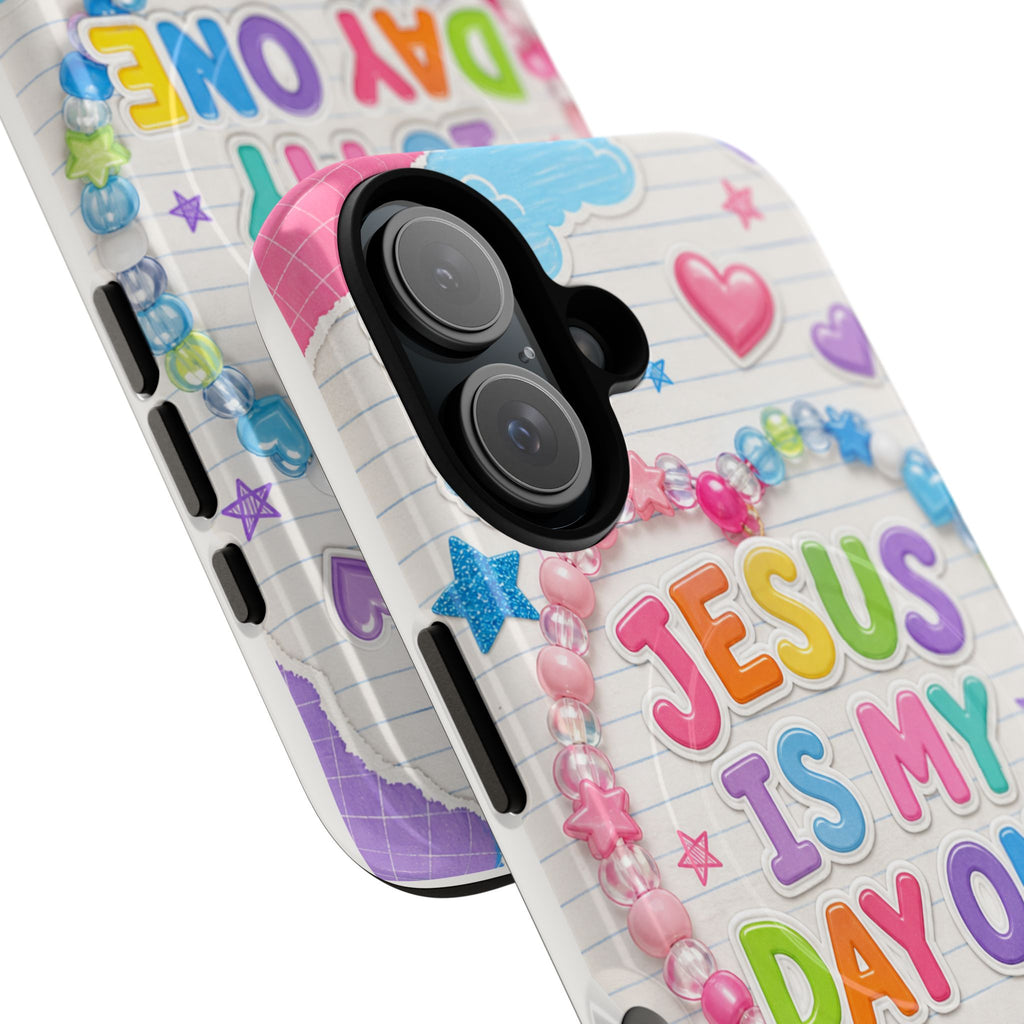 Jesus Is My Day One MagSafe Tough Phone Case
