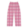 Grace Wins Pink Plaid Christian Pajama Pants