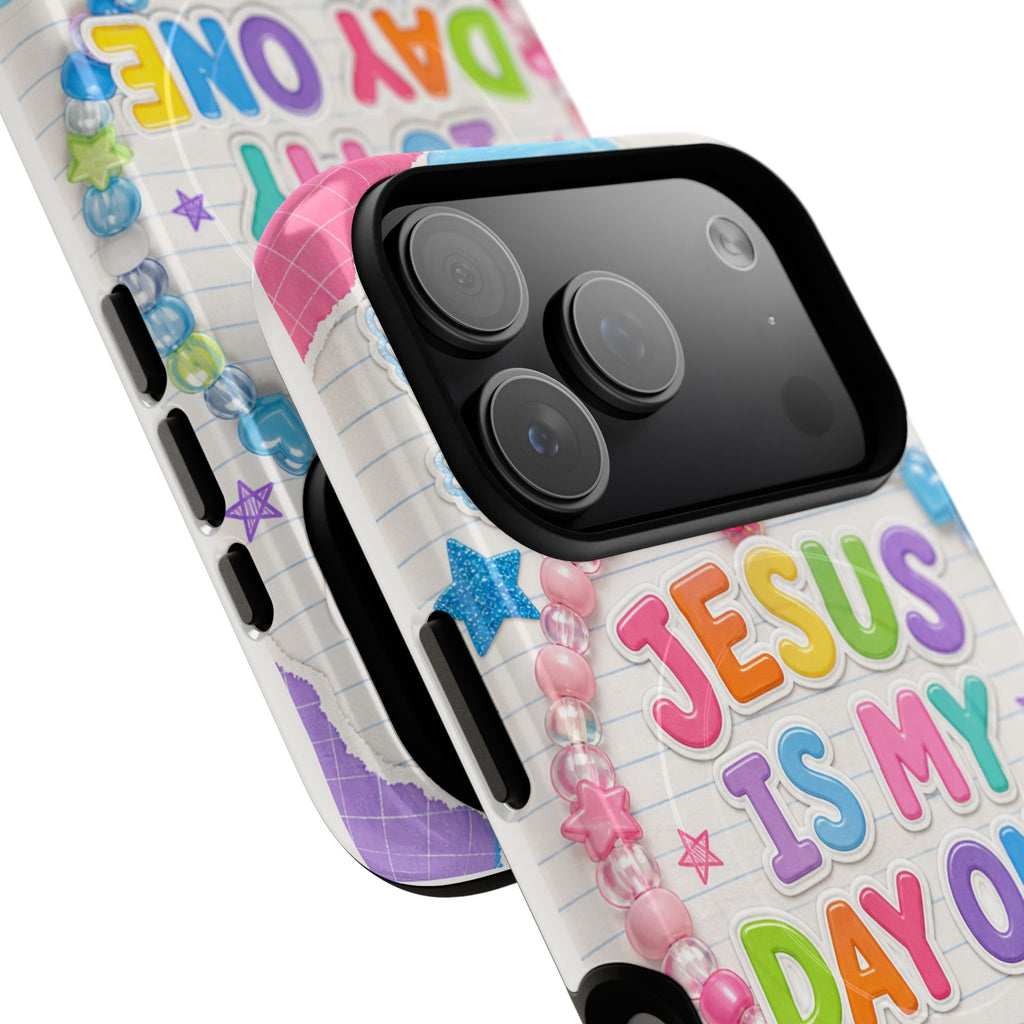 Jesus Is My Day One MagSafe Tough Phone Case