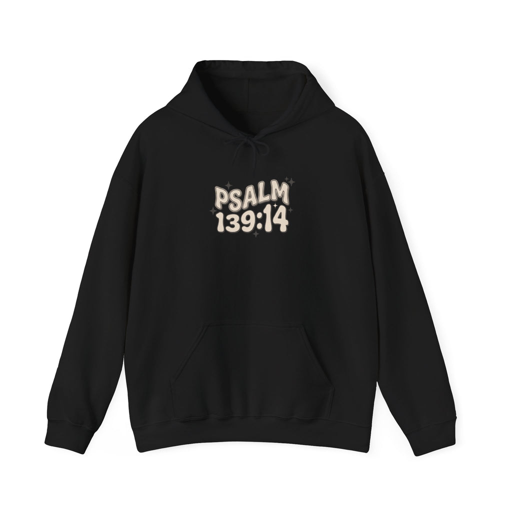 Fearfully and Wonderfully Made hoodie | Psalm 139:14 faith sweatshirt