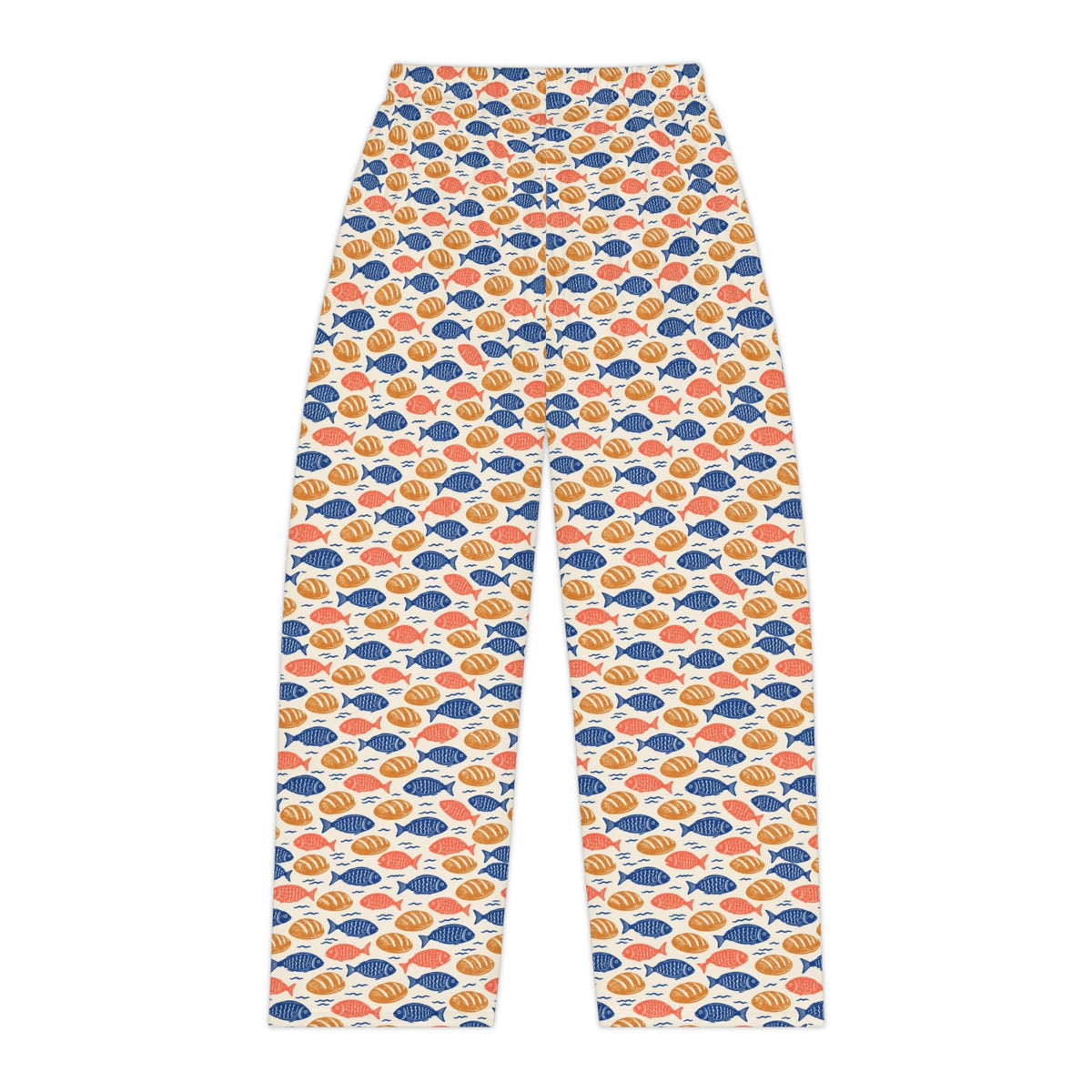 Loaves and Fishes Retro Christian Pajama Pants